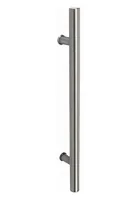 Boston pull handle in Graphite nickel