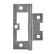 Non-mortice Hinge in Zinc plated