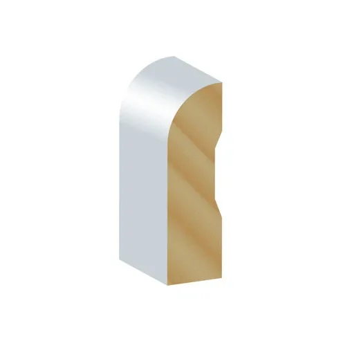 Pencil round primed pine