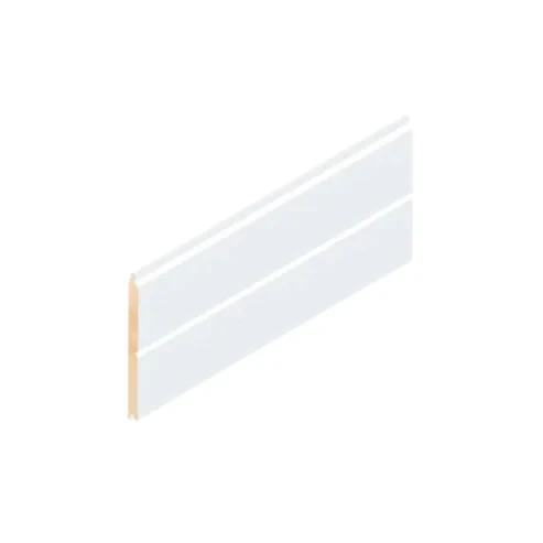 Primed pine lining board