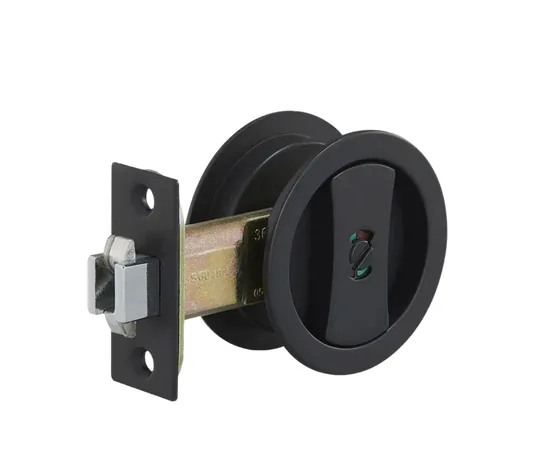 Round cavity slider in Matte black