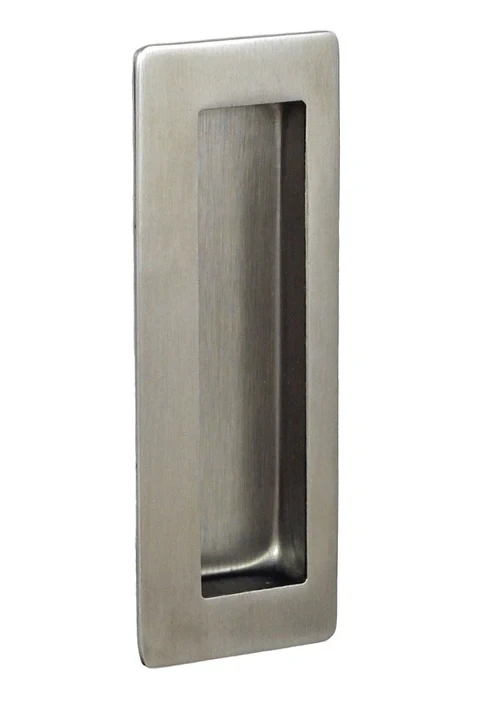 Square flush pull