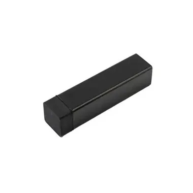 Square wall mount door stop in Matte black